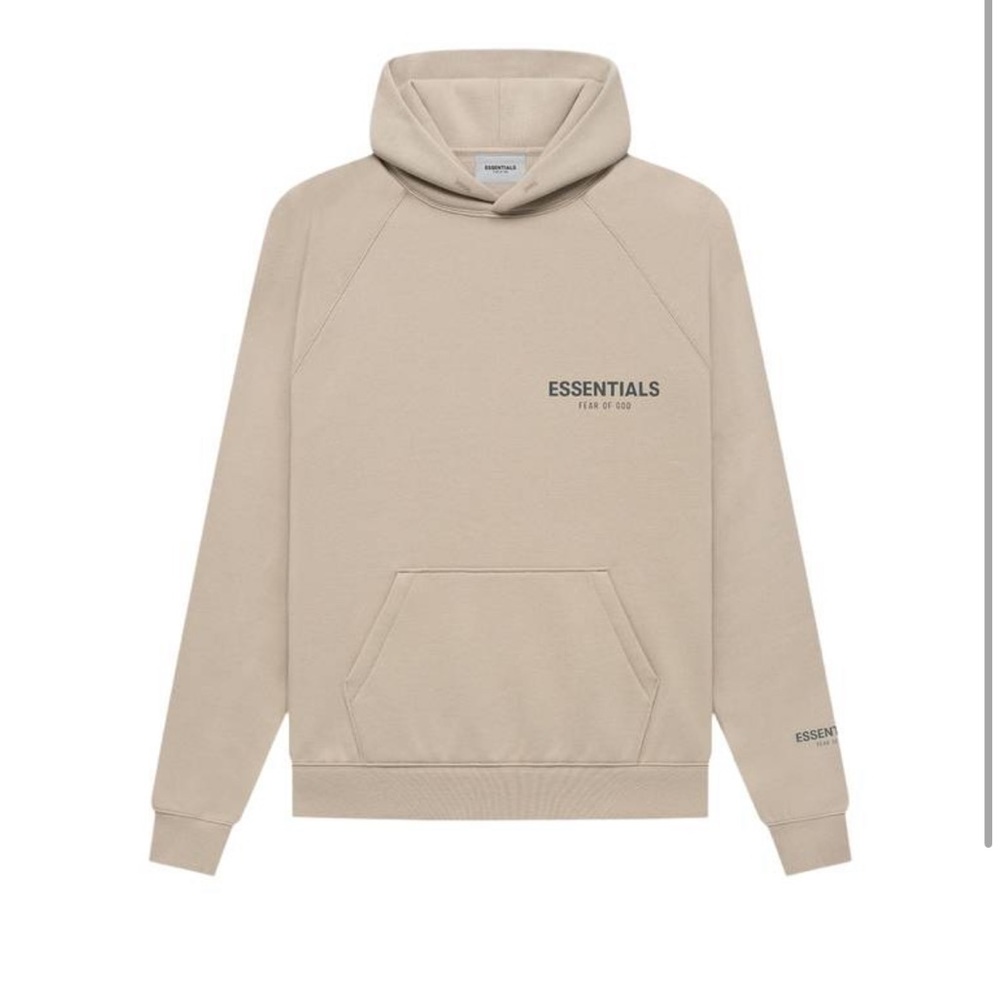 TAN ESSENTIALS HOODIE